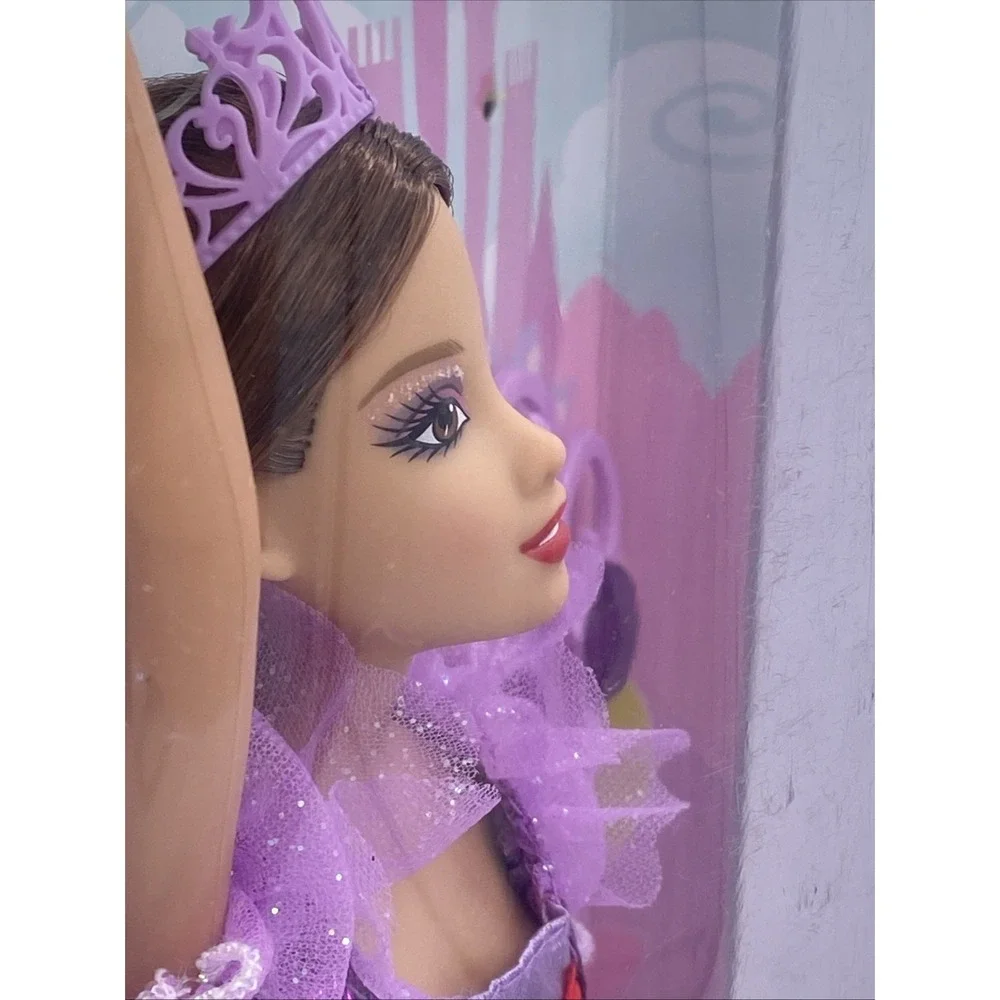 2007 Barbie Princess Ballerina with tiara, purple, Mattel,‎ M0131